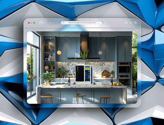 Mesin Kangen Water Leveluk JRIV Enagic Indonesia dengan 4 pelat titanium untuk keluarga kecil