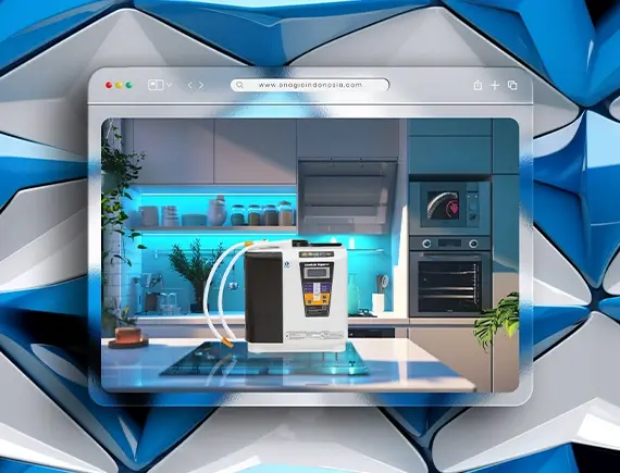 Mesin Kangen Water Leveluk Super 501 Enagic Indonesia tipe industrial 12 pelat