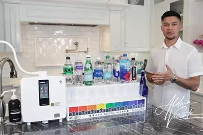 Demo Pengujian Ph Dan Antioksidan Mesin Kangen Water K8