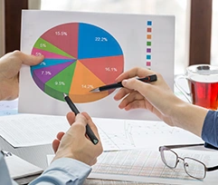 Diagram inovasi Sistem 8-Poin Enagic yang diciptakan tahun 1998 untuk kesejahteraan finansial.
