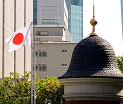 Kantor operasional Enagic di Shinagawa, Tokyo, yang dibuka pada tahun 1998 sebagai pusat strategi global.