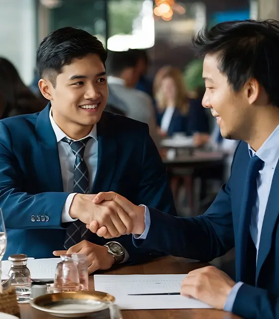 Ulasan mitra bisnis Leadership Hub tentang efektivitas sistem mentoring dan bimbingan Strategic Founder.