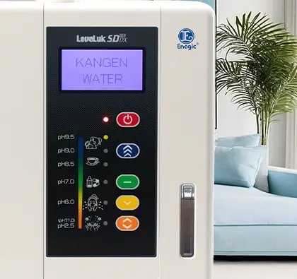 Detail Tombol Panel Kontrol Dan Layar Indikator Leveluk Sd501Dx Enagic Indonesia