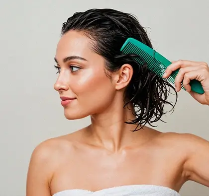 Rambut Tampak Lebih Sehat, Berkilau, Dan Lembut Berkat Air Mandi Bebas Klorin Dari Anespa Dx.