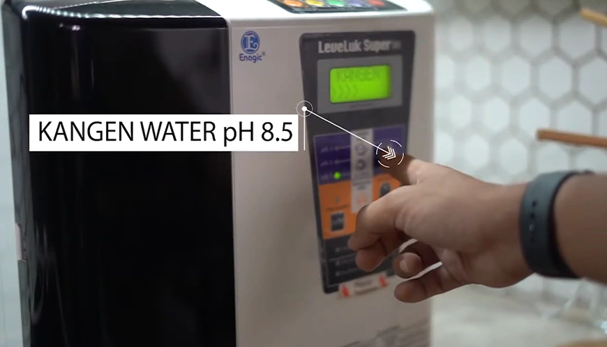 Thumbnail Video Demonstrasi Mesin Kangen Water Leveluk Super 501 Enagic Indonesia