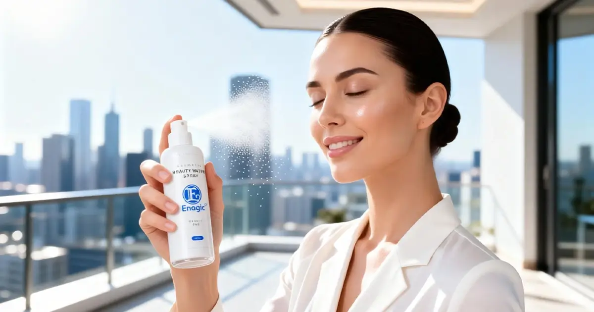 Perawatan wajah menggunakan metode skincare alami dengan air terionisasi