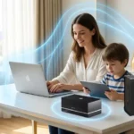 Ilustrasi perlindungan bahaya radiasi elektromagnetik menggunakan emGuarde