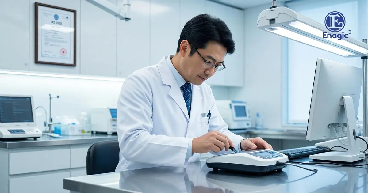 Sertifikat ISO 13485 Enagic untuk standar medis jepang